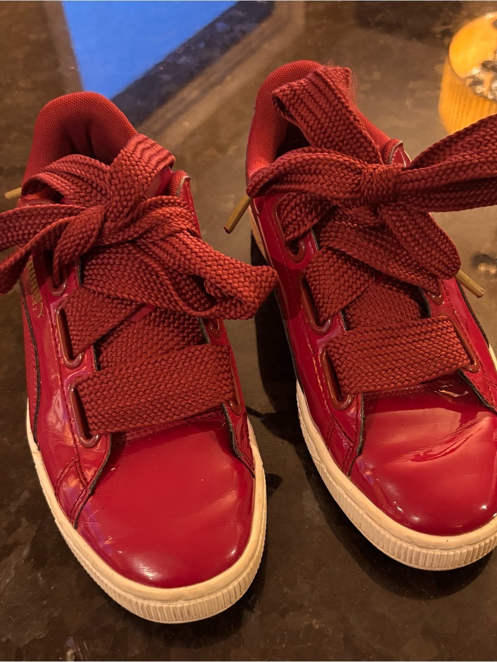 Beautiful Puma Basket Heart Sneakers